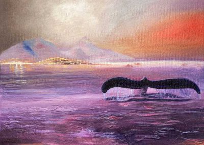 A Whale's Tale painting by Anna-Marie Buss